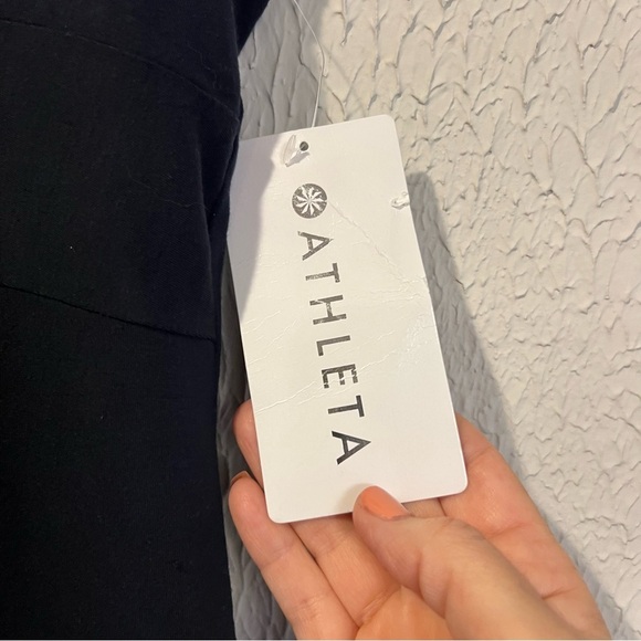 Athleta Black Barre Bralette sleeveless Dress size small NWT - Picture 9 of 14